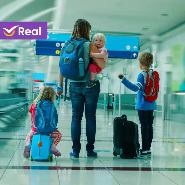 imagem capa do post Primeira viagem internacional com crianças: guia completo