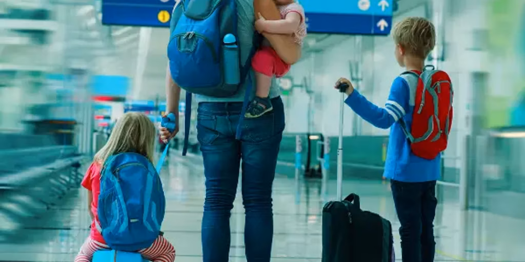 imagem capa do post Primeira viagem internacional com crianças: guia completo