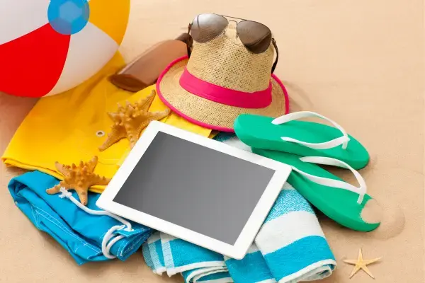 Itens para ir a praia