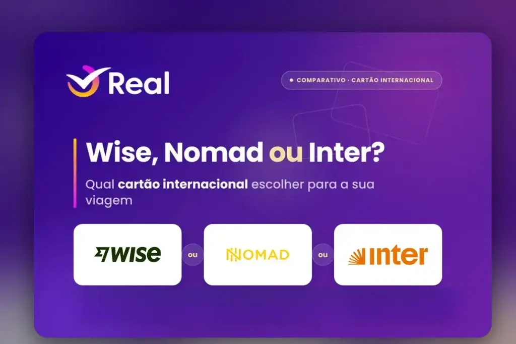 imagem capa do post Wise, Nomad ou Inter: qual o melhor cartão para usar no exterior?