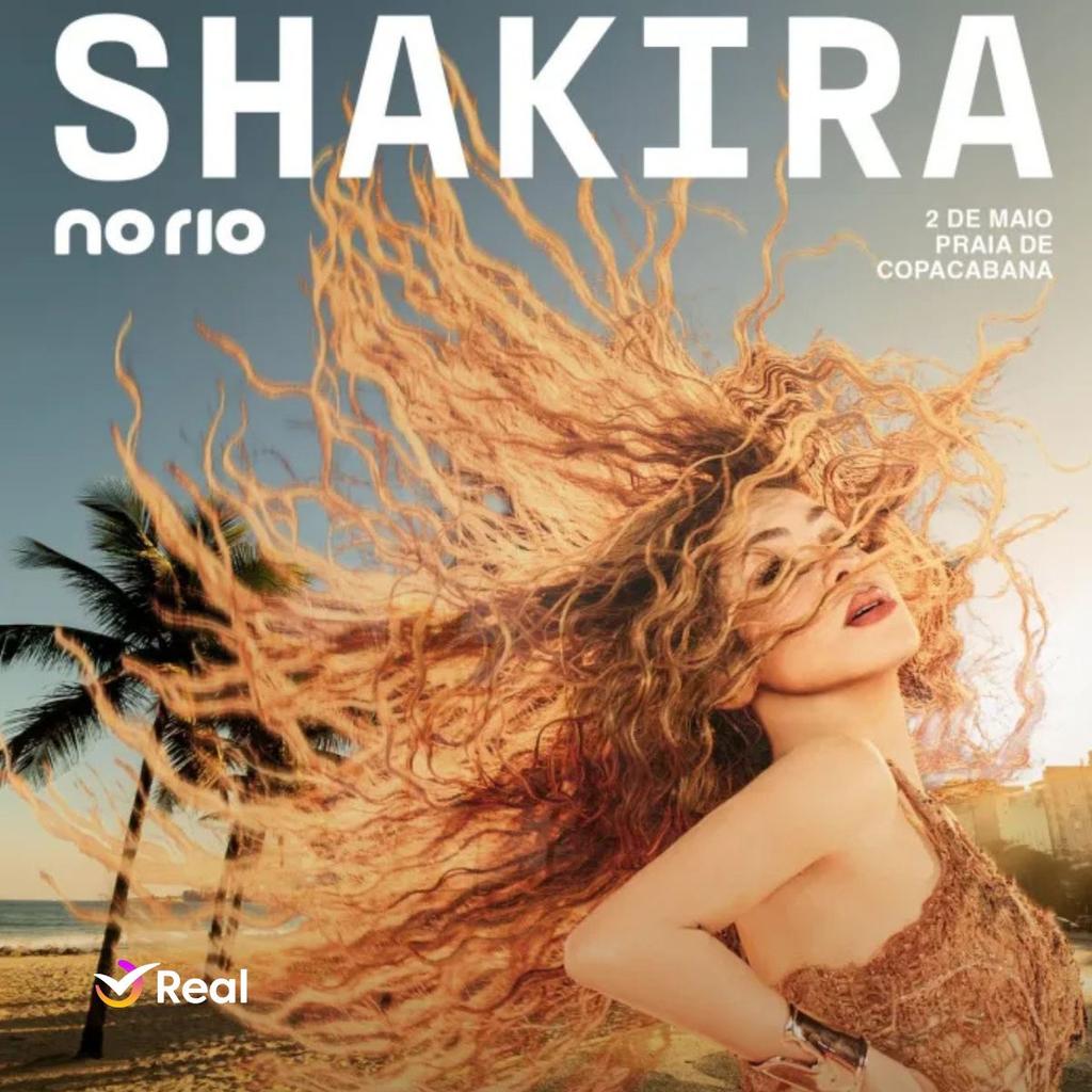 imagem capa do post Shakira Copacabana 2026: Tudo sobre o show gratuito no Rio!