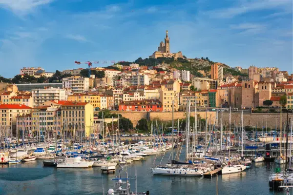 Imagem do Porto Antigo da cidade de Marselha